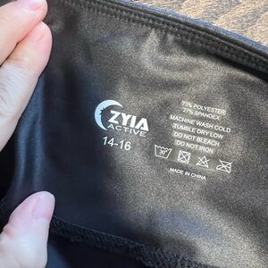 Zyia Active Black Leggings